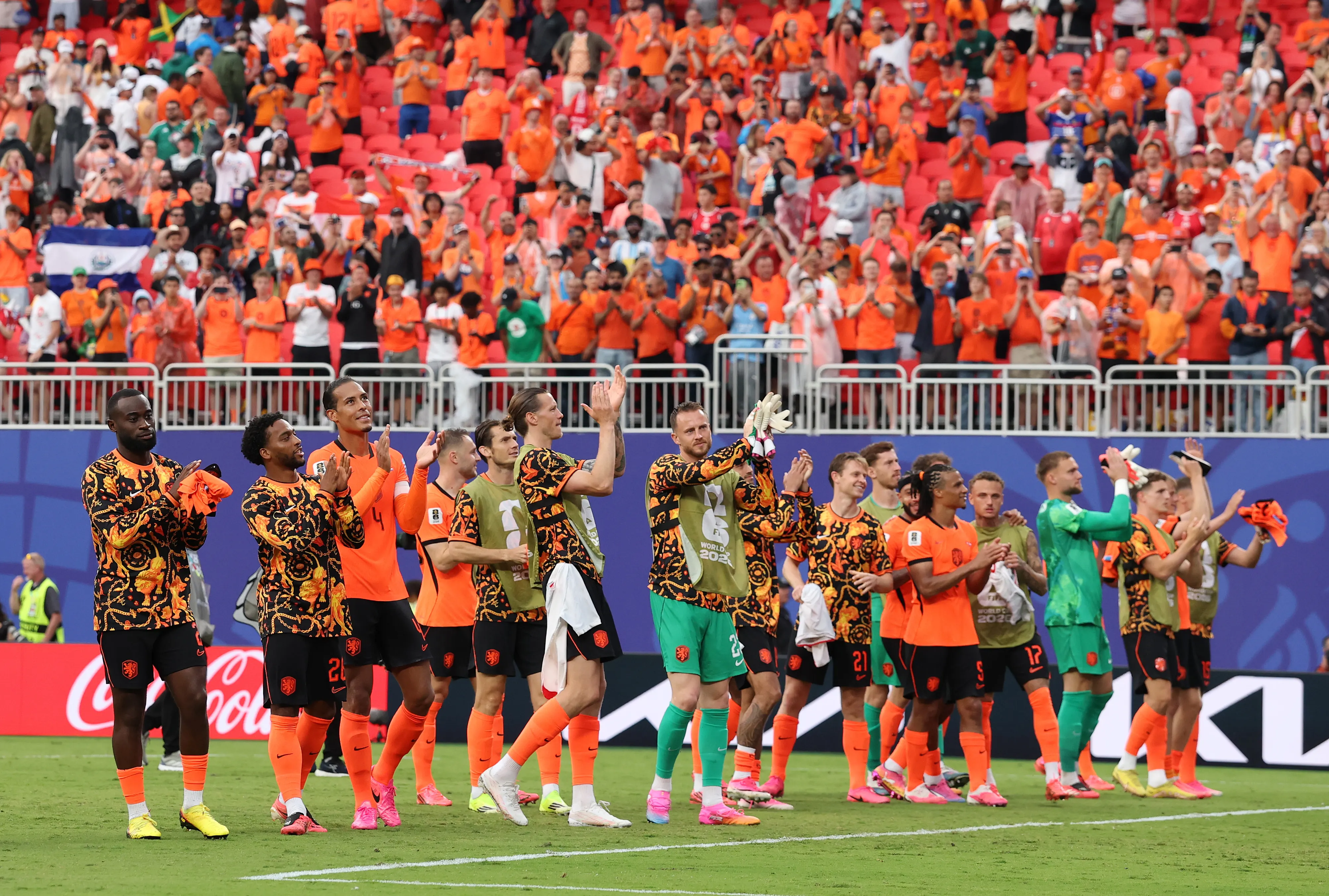 Países Bajos se hace fuerte en el Mundial. (Getty Images)