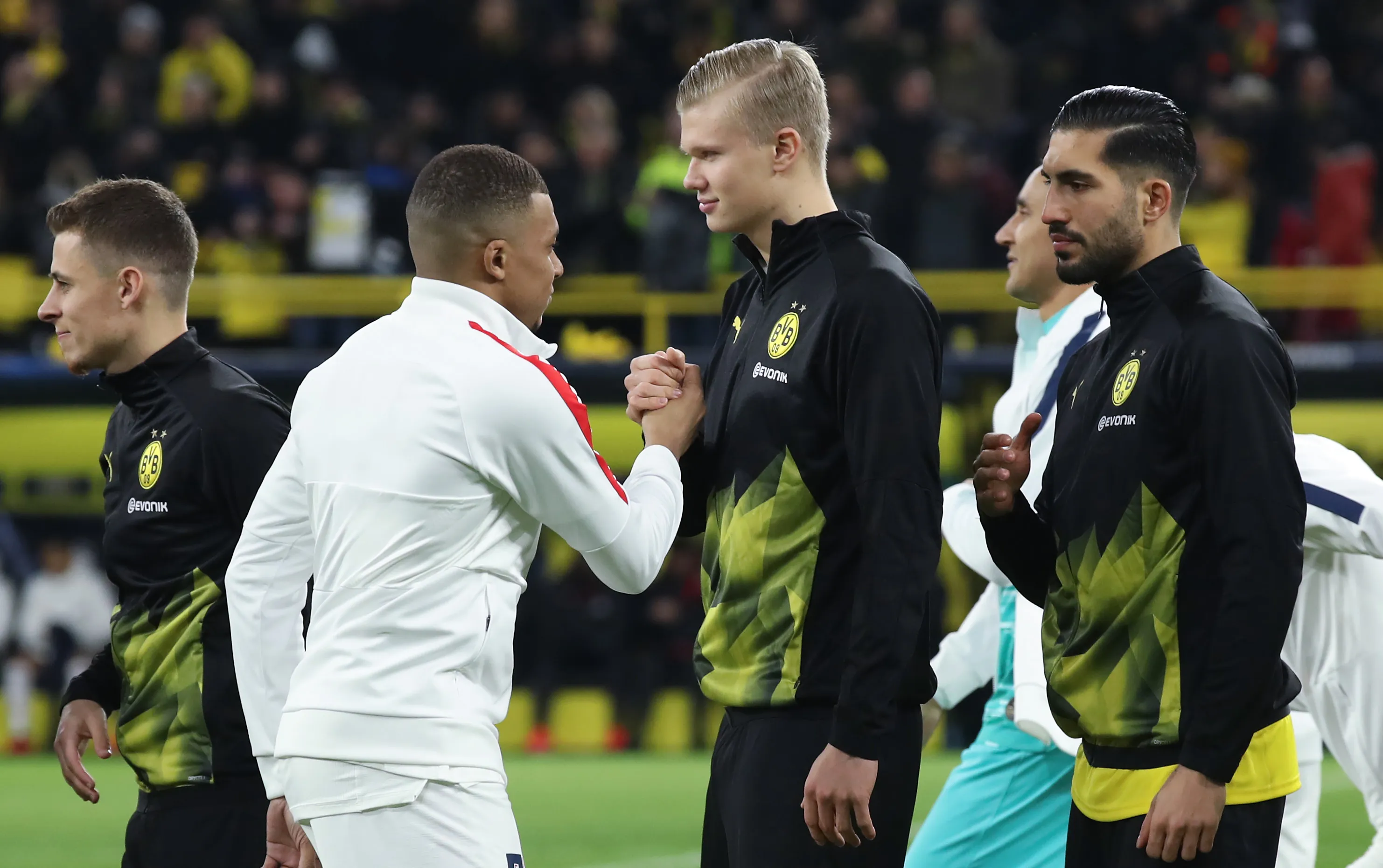Kylian Mbappé y Erling Haaland ahora se enfrentarán con sus países (Getty Images)