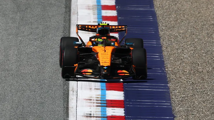 Lando Norris dominó parte de la segunda sesión de Libres en Austria