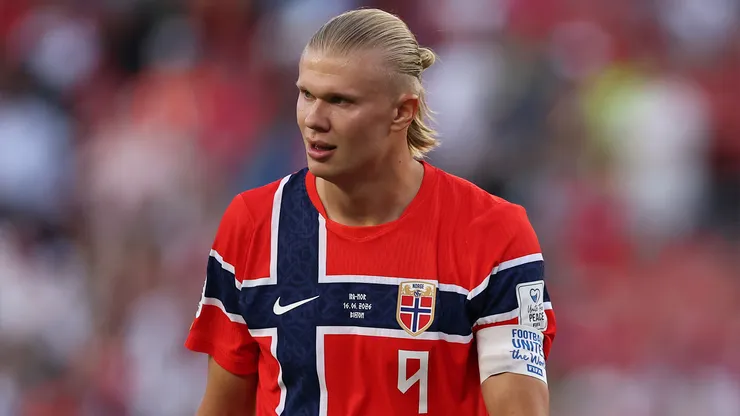 Erling Haaland no aparece en la alineación titular de Noruega para enfrentar a Francia