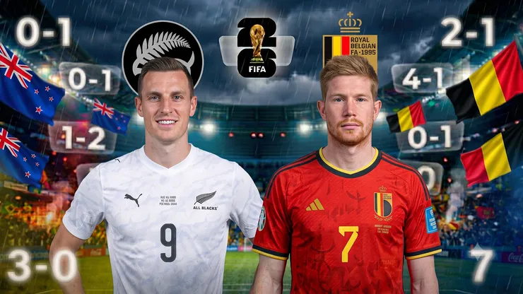 Nueva Zelanda y Bélgica se enfrentan por una nueva jornada de la Copa del Mundo 2026