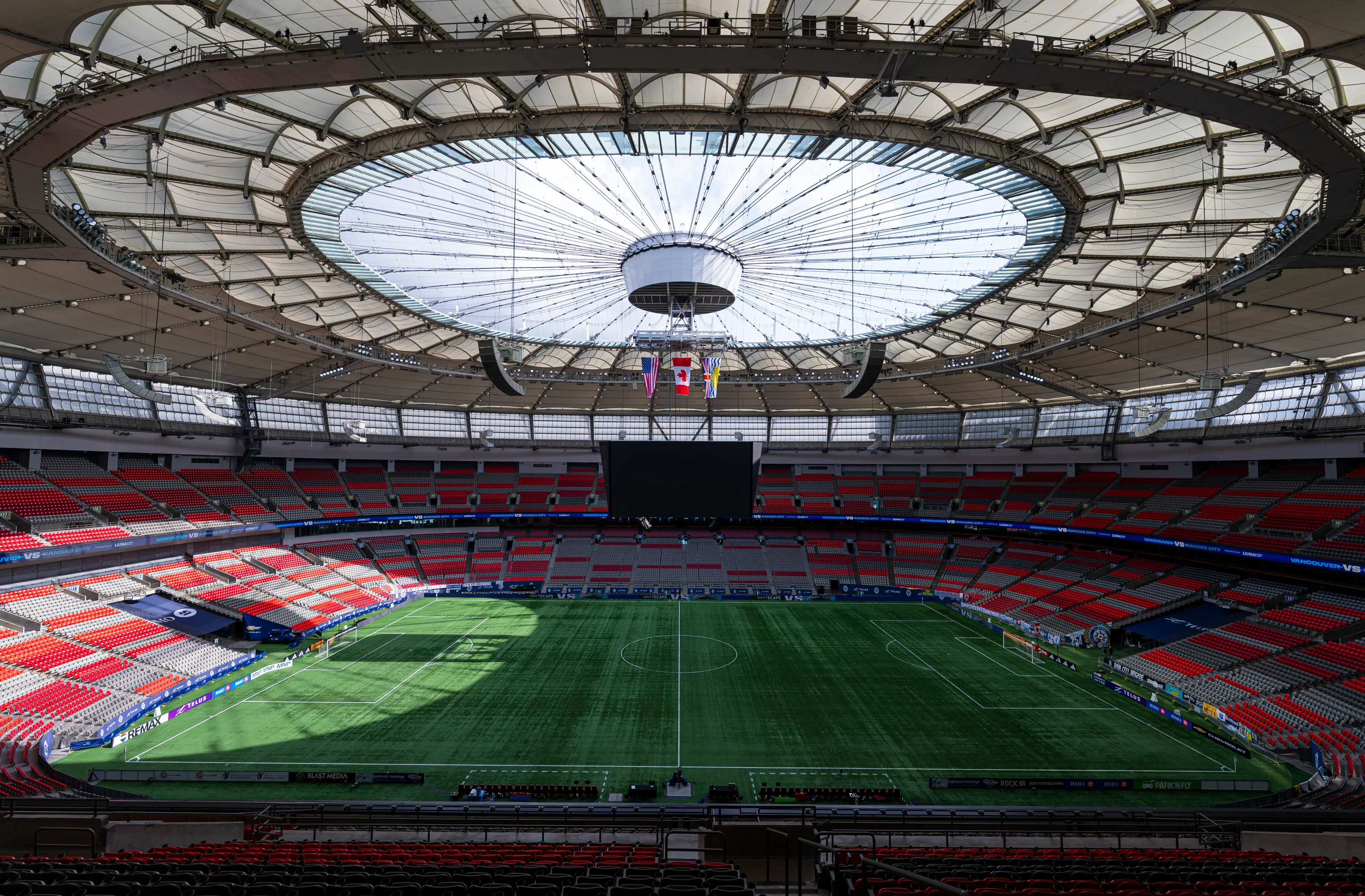 El BC Place Stadium es una estadio techado en la ciudad de Vancouver. [Foto: Getty Images]