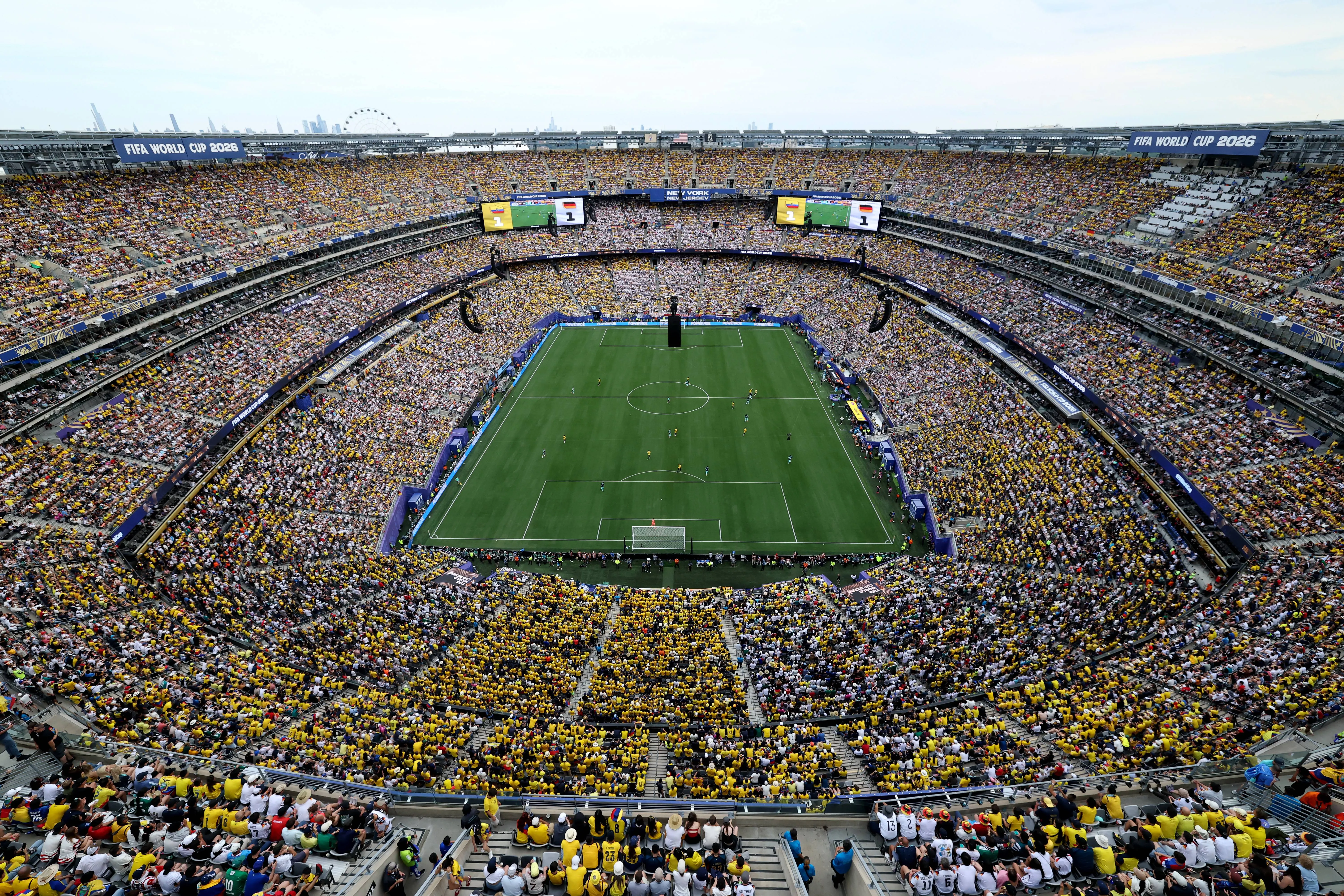 El Estadio MetLife, donde se juega Panamá vs. Inglaterra (Getty Images)