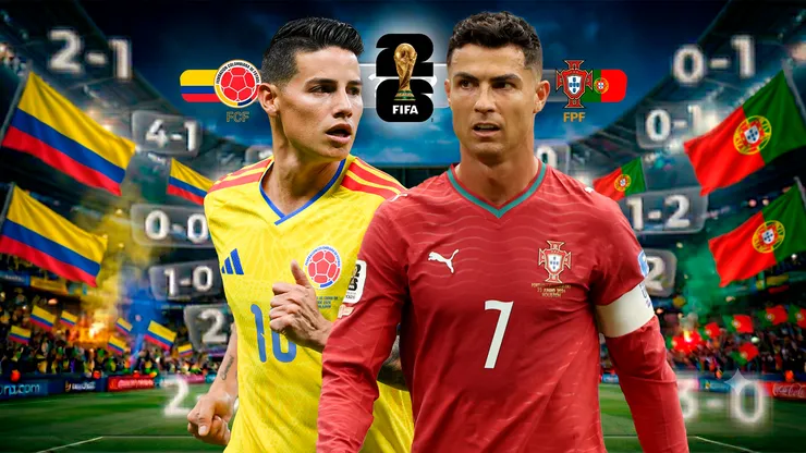 Colombia y Portugal se disputan el primer puesto del Grupo K