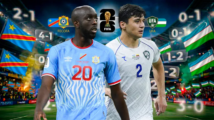 RD Congo y Uzbekistán buscan su primera victoria en la Copa del Mundo 2026