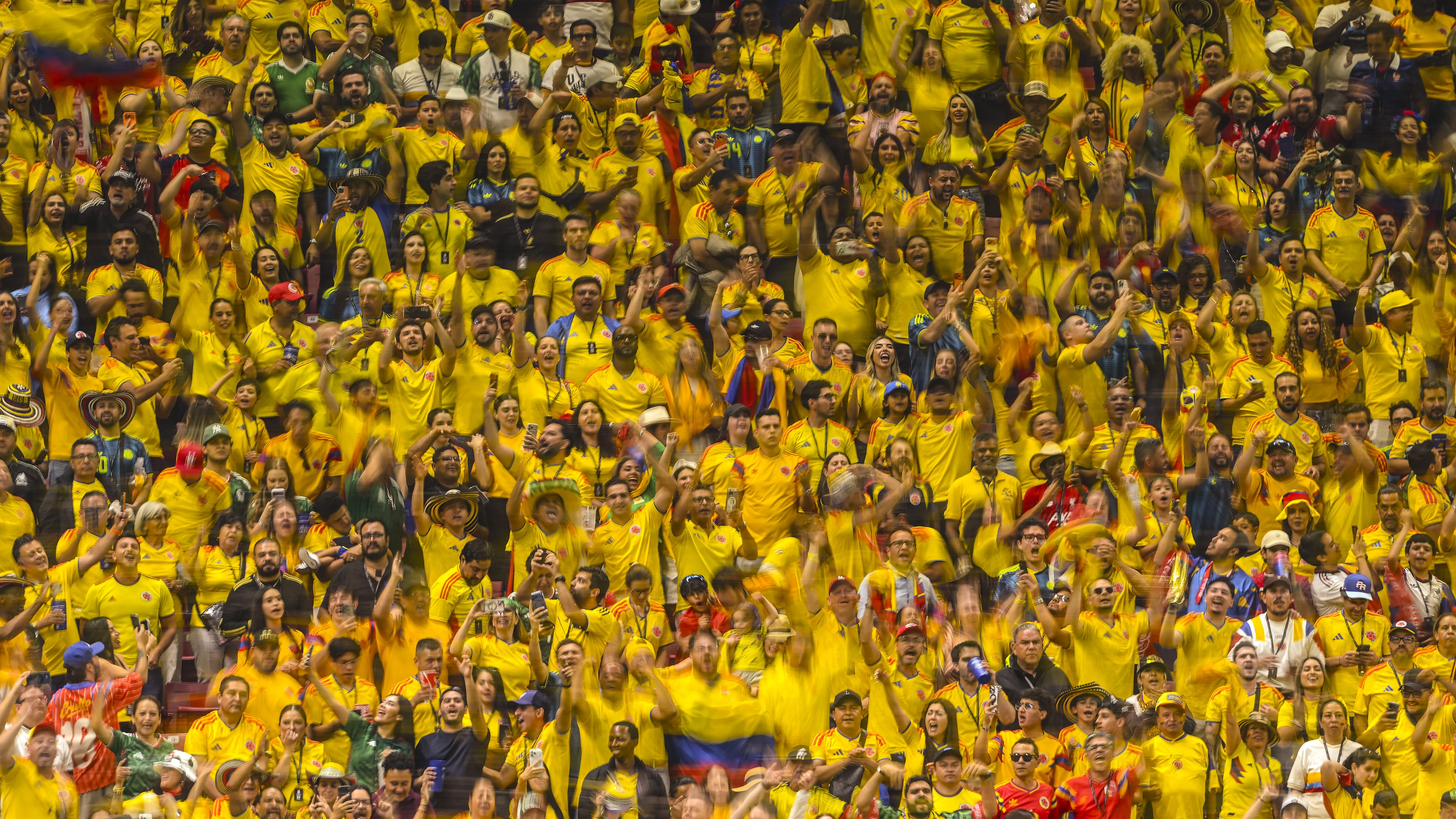 Una marea amarilla apoyará a Colombia [Foto: Getty]