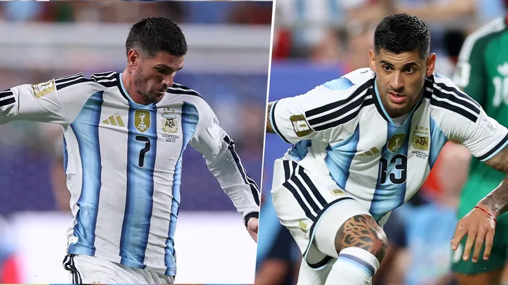 Rodrigo De Paul y Cristian Romero no serán parte del duelo de Argentina ante Jordania por el Mundial 2026