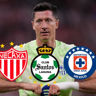 Lewandowski enfrentará a Necaxa, Santos Laguna y Cruz Azul