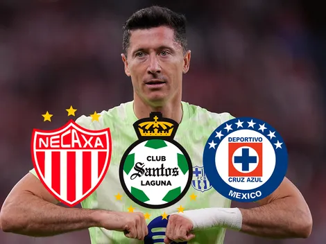 Lewandowski enfrentará a Necaxa, Santos Laguna y Cruz Azul