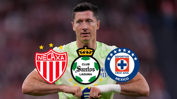 Robert Lewandowski enfrentará a equipos de la Liga MX