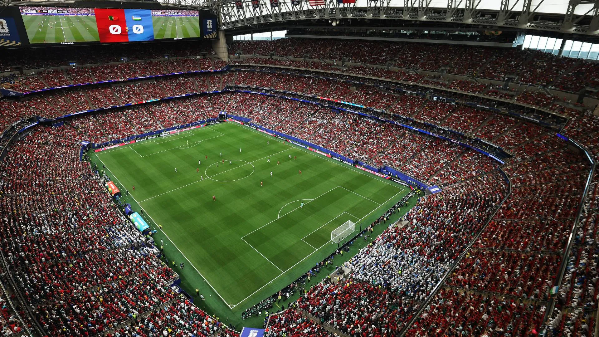 Aquí se juega el partido entre Brasil y Japón