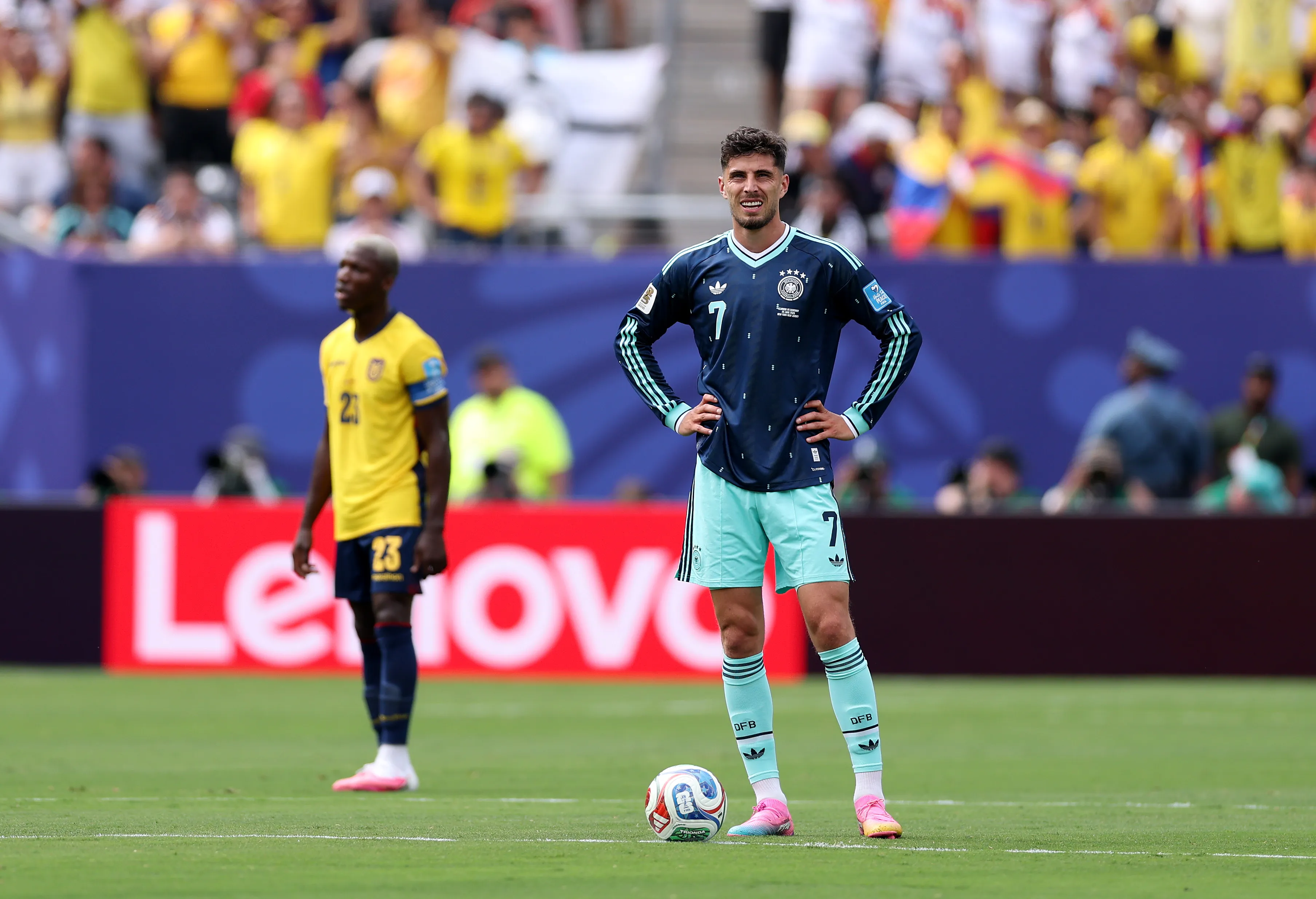 Kai Havertz, en la derrota de Alemania ante Ecuador (Getty Images)