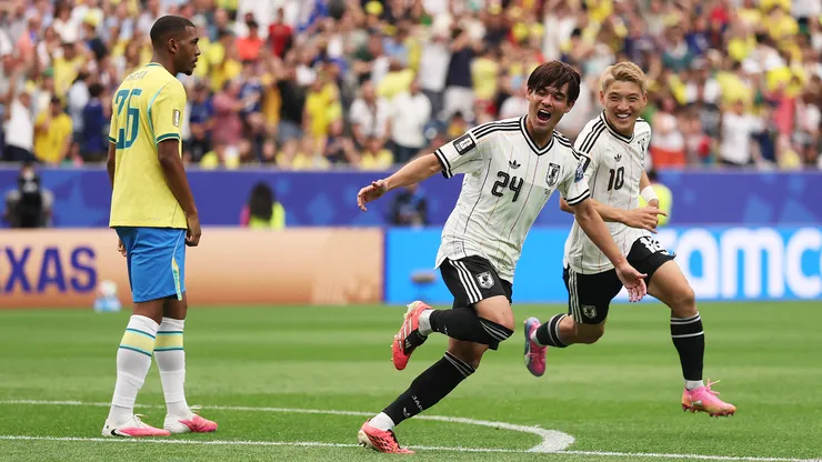 Sano marcó el 1-0 de Japón ante Brasil