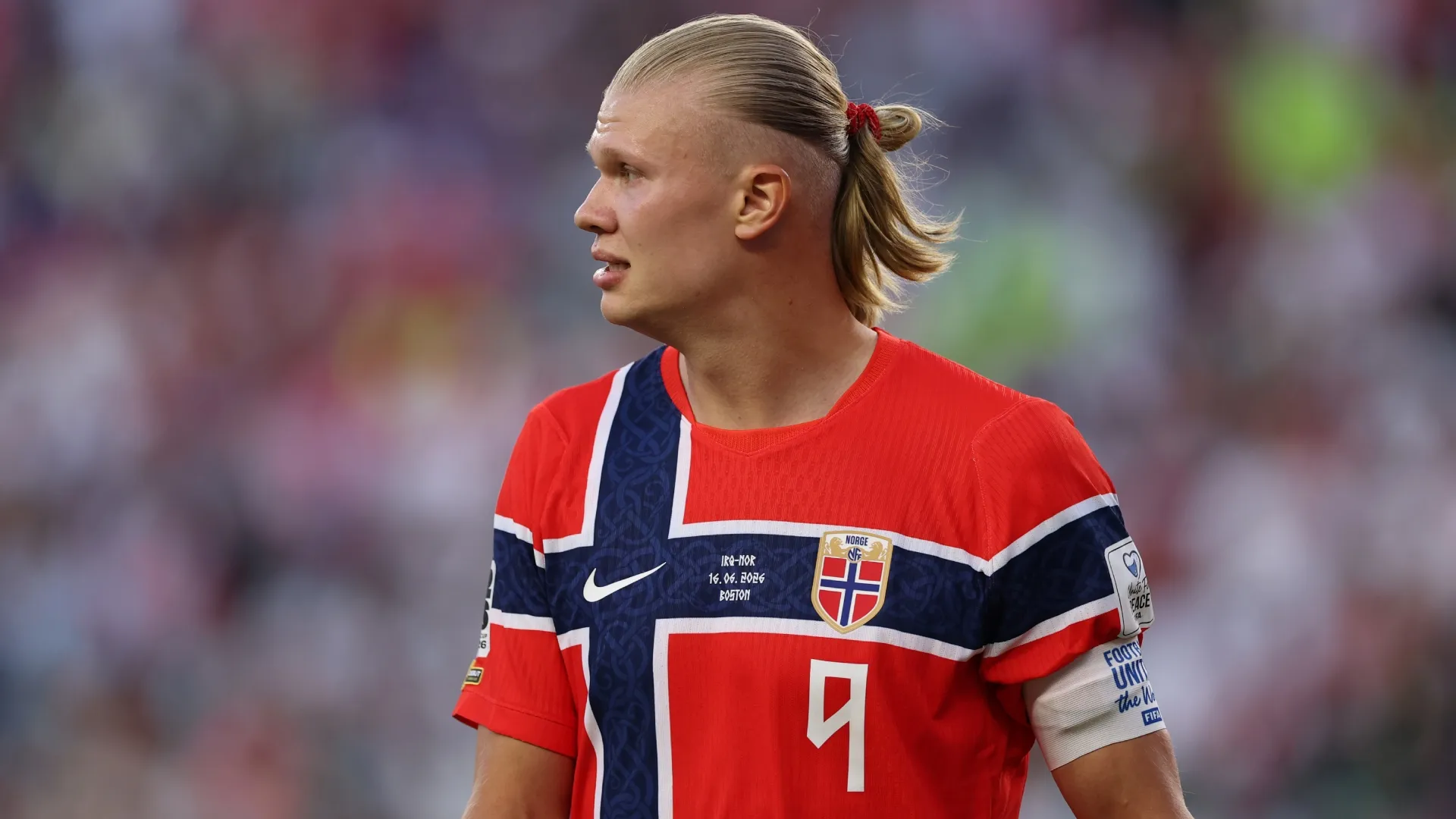 Erling Haaland será titular ante Inglaterra (Getty Images)