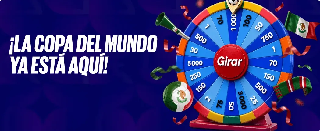 Oferta Betboom para el mundual 2026 - Ruleta del Golazo