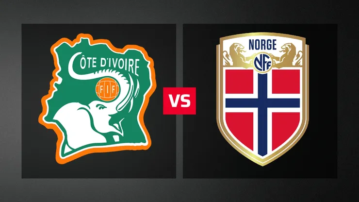 Costa de Marfil vs. Noruega por el Mundial 2026.