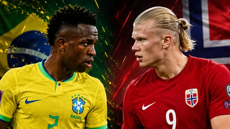 Brasil vs. Noruega por los octavos de final del Mundial 2026.