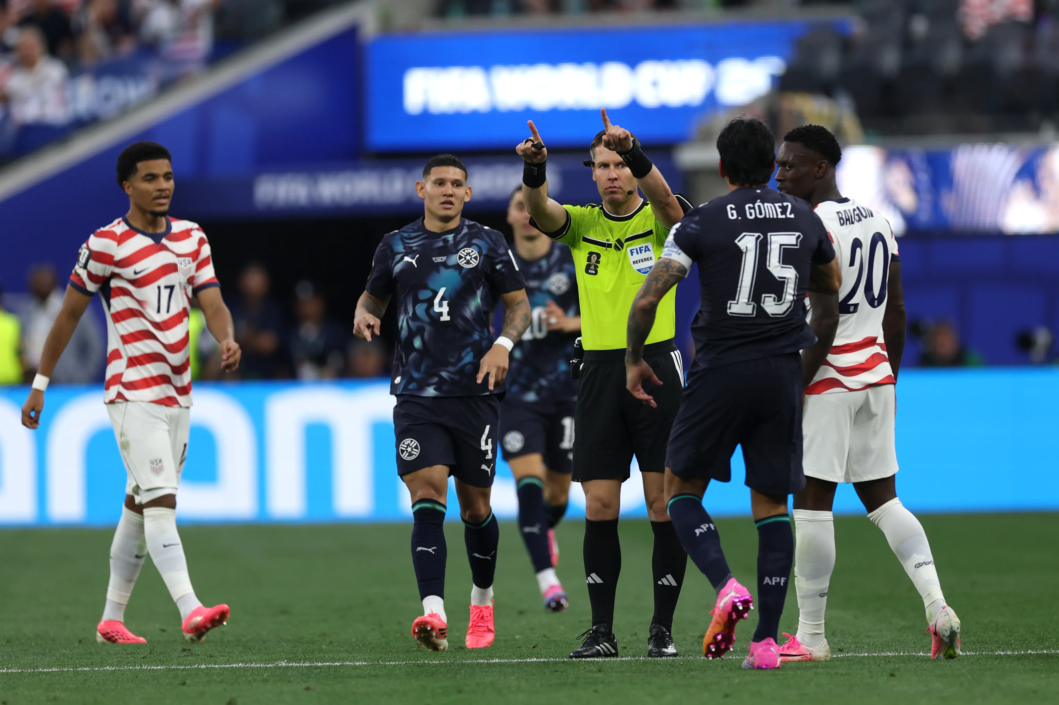 Danny Makkelie estuvo presente en el estreno de Estados Unidos en el Mundial 2026. [Foto: Getty Images]
