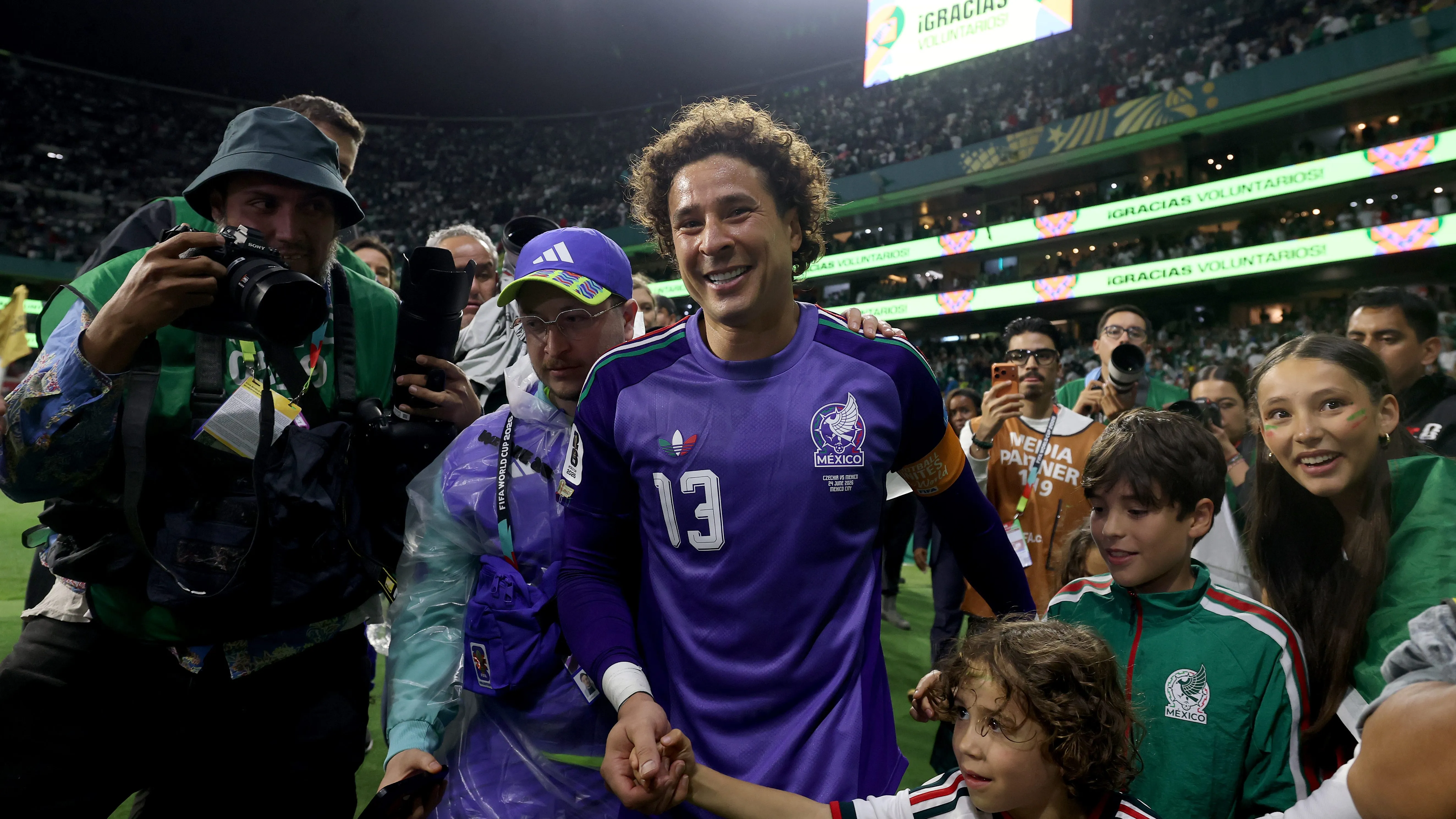 Ochoa y su reconocimiento en el Mundial [Foto: Getty]