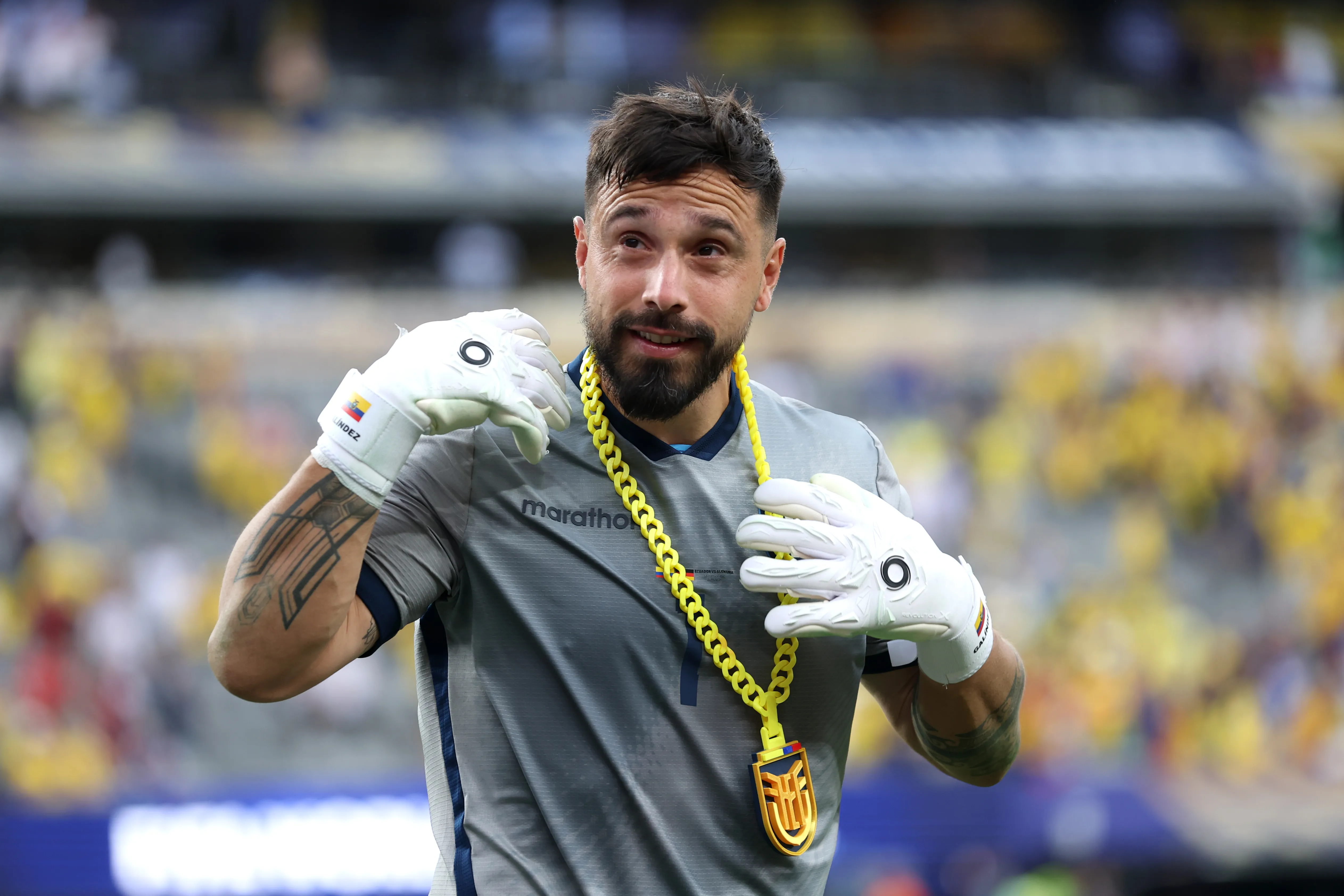 Hernán Galíndez, un argentino guardián del arco de Ecuador (Getty Images)