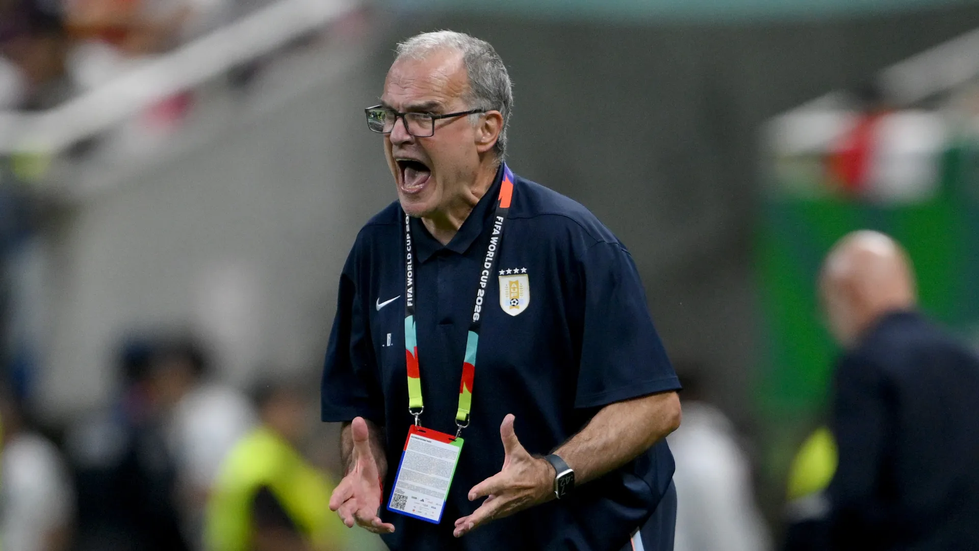 Marcelo Bielsa culminó un ciclo tormentoso al frente de la selección de Uruguay. (GETTY IMAGES)