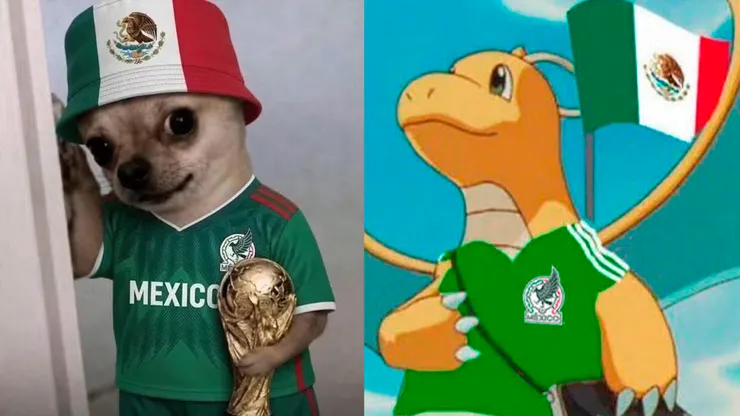 Los aficionados de México jugaron un partido aparte en las redes sociales