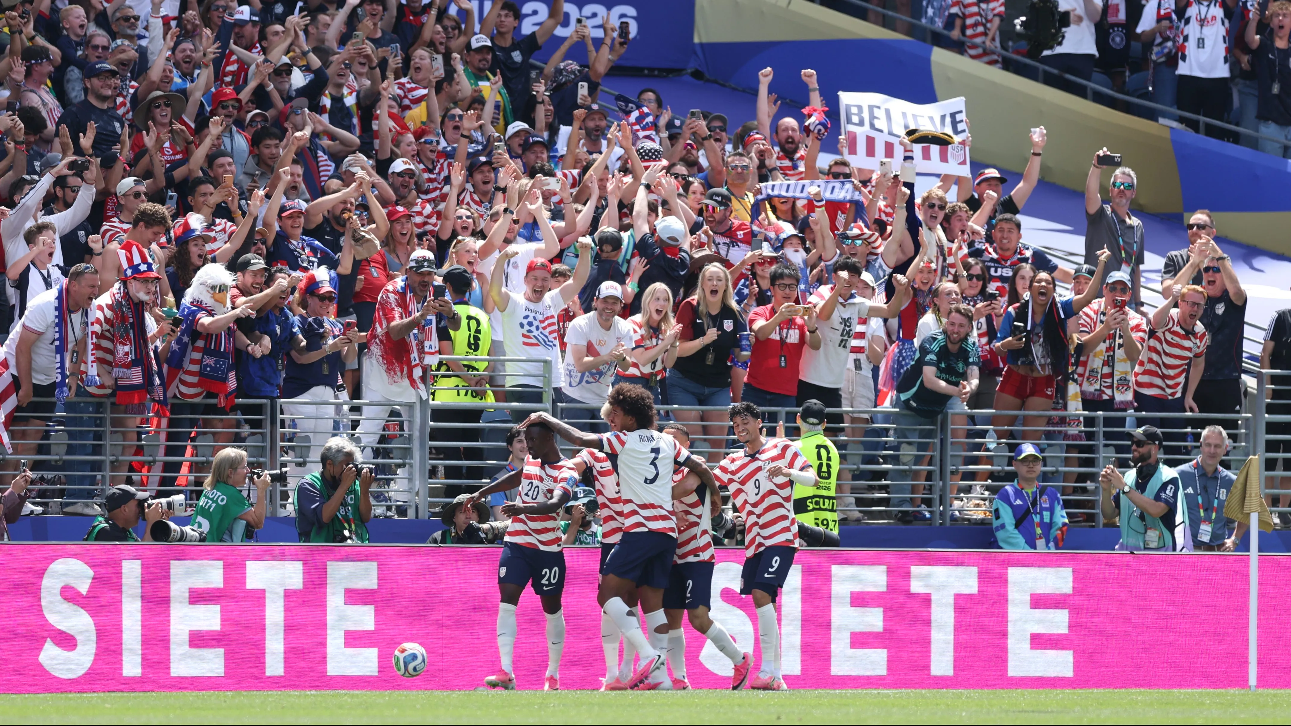 Estados Unidos dará batalla con su gente [Foto: Getty Images]