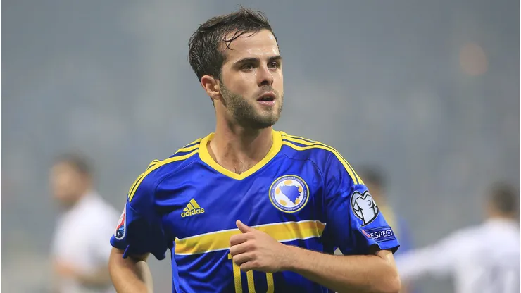 Miralem Pjanic, un ex referente de Bosnia.