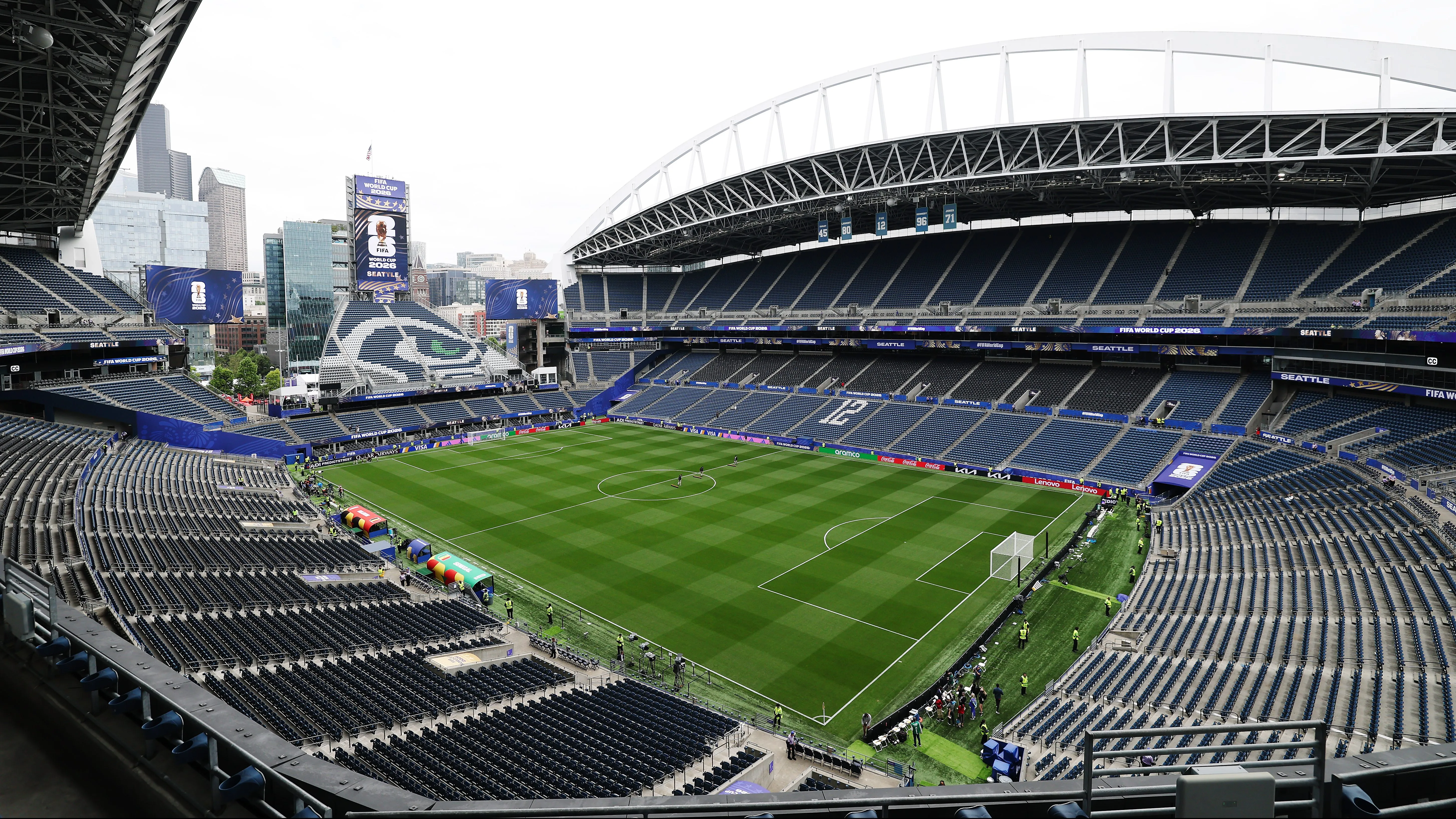 El Estadio Seattle espera por EEUU-Bélgica [foto: Getty]