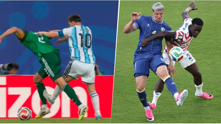 Lionel Messi y Folarin Balogun protagonizaron la misma jugada con distinto final.