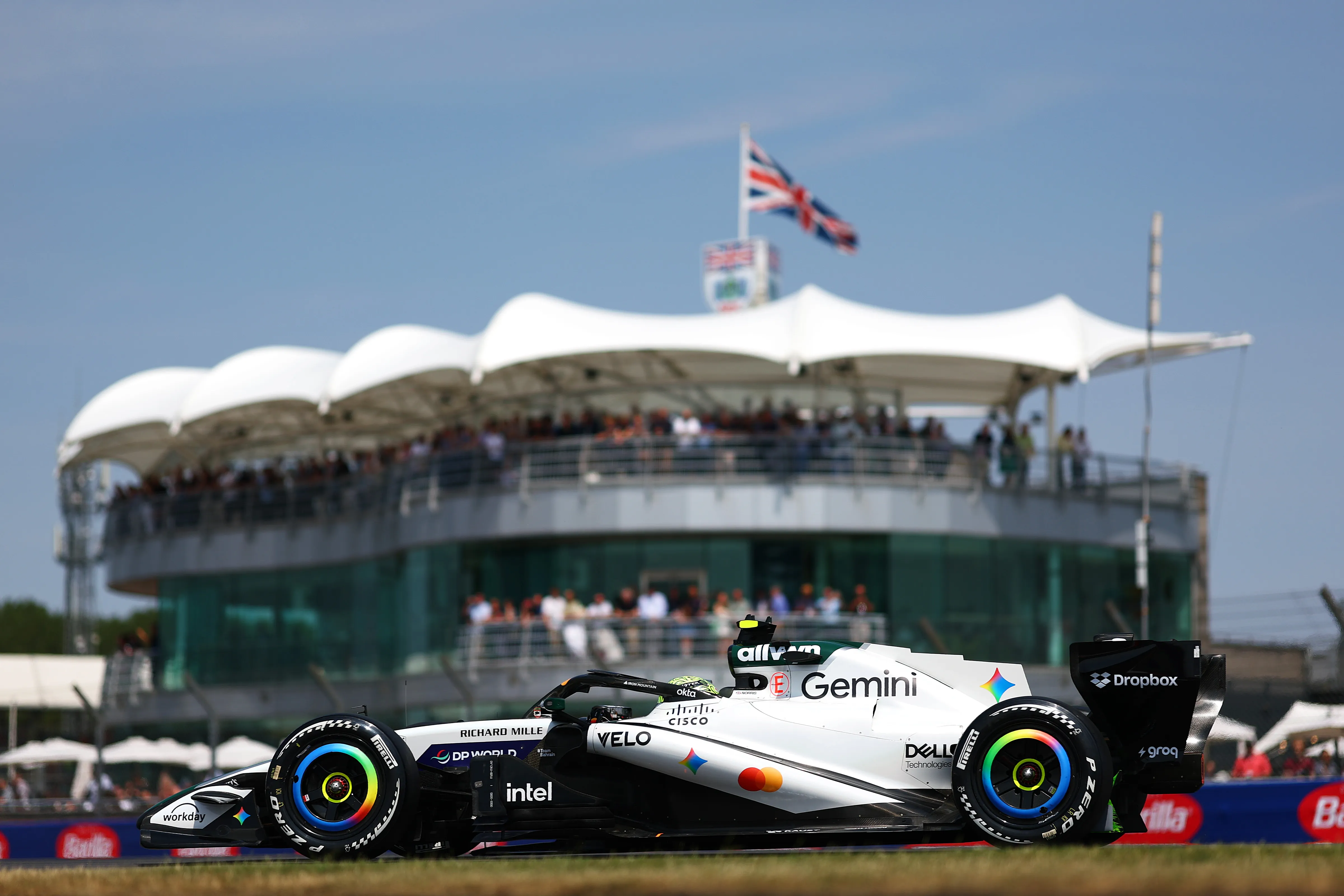 Lando Norris es uno de los pilotos que más apoyo recibe en Silverstone (Getty Images)