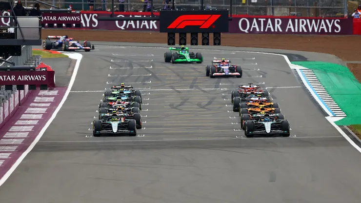 Parrilla del circuito de Silverstone