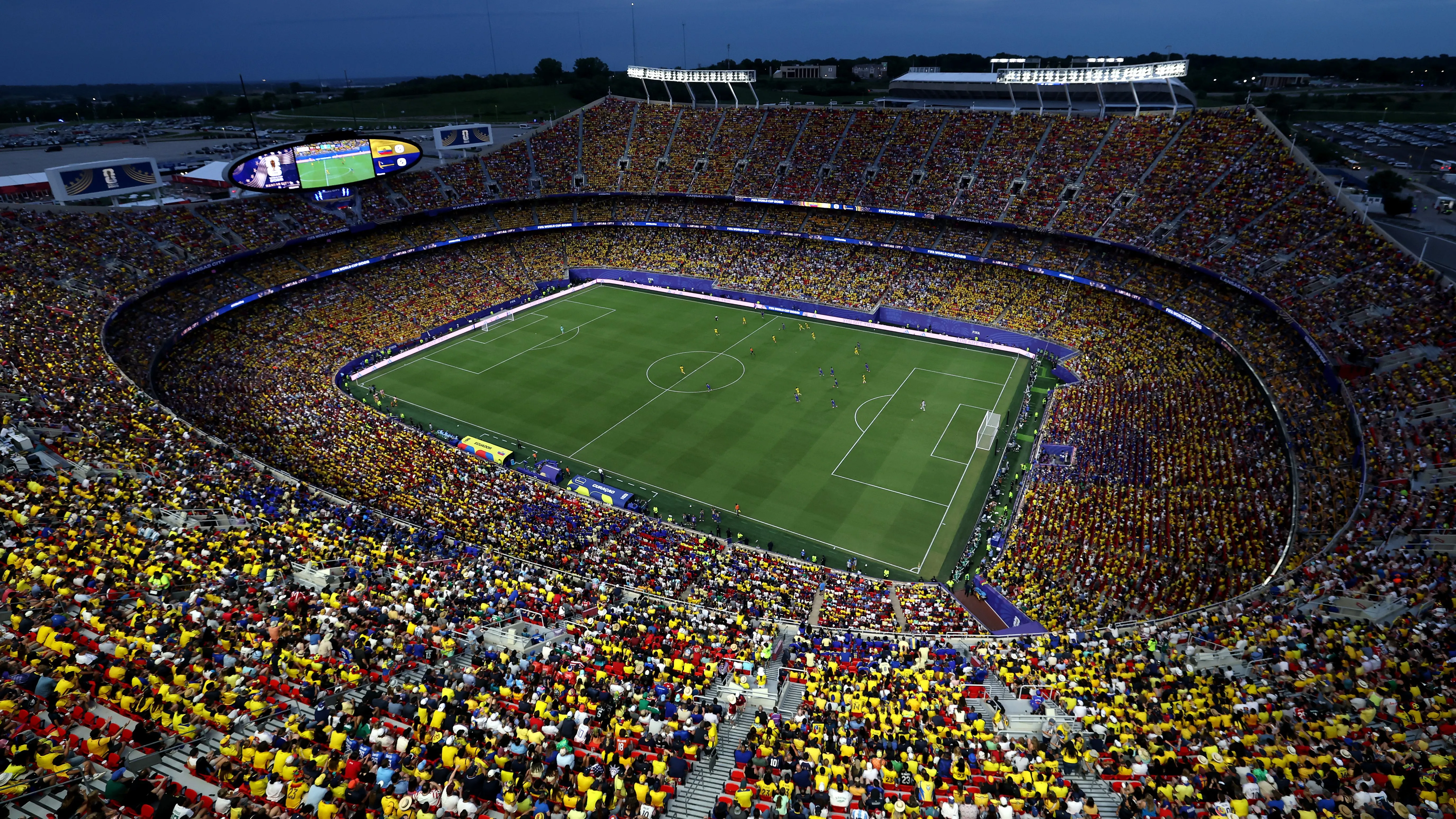 El Arrowhead Stadium se teñirá de amarillo esta noche [Foto: Getty]