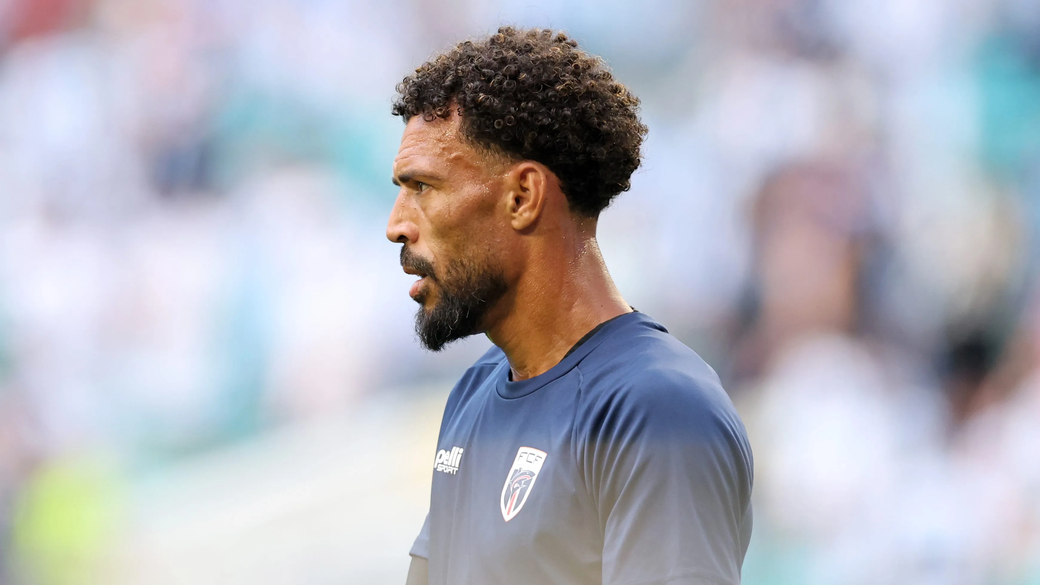 Vozinha, antes de salir a enfrentar a Argentina [Foto: Getty]