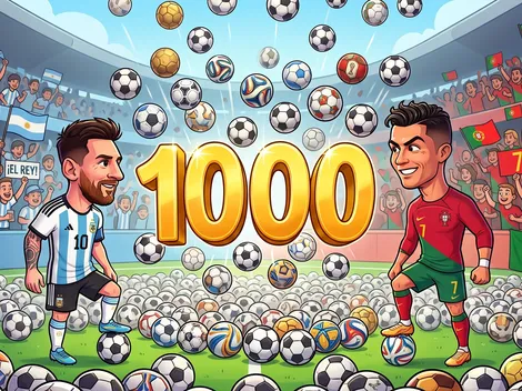 Lionel Messi marcó con Argentina y reavivó la carrera por los 1000 goles con Cristiano Ronaldo