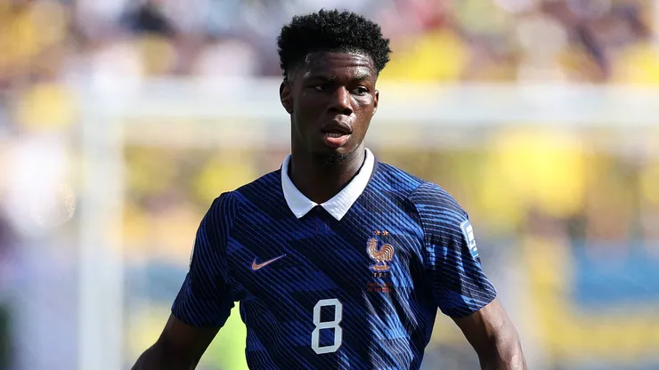 Aurélien Tchouaméni con Francia