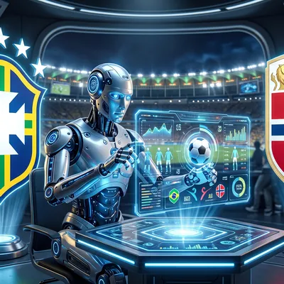 Predicción del Brasil vs Noruega hoy