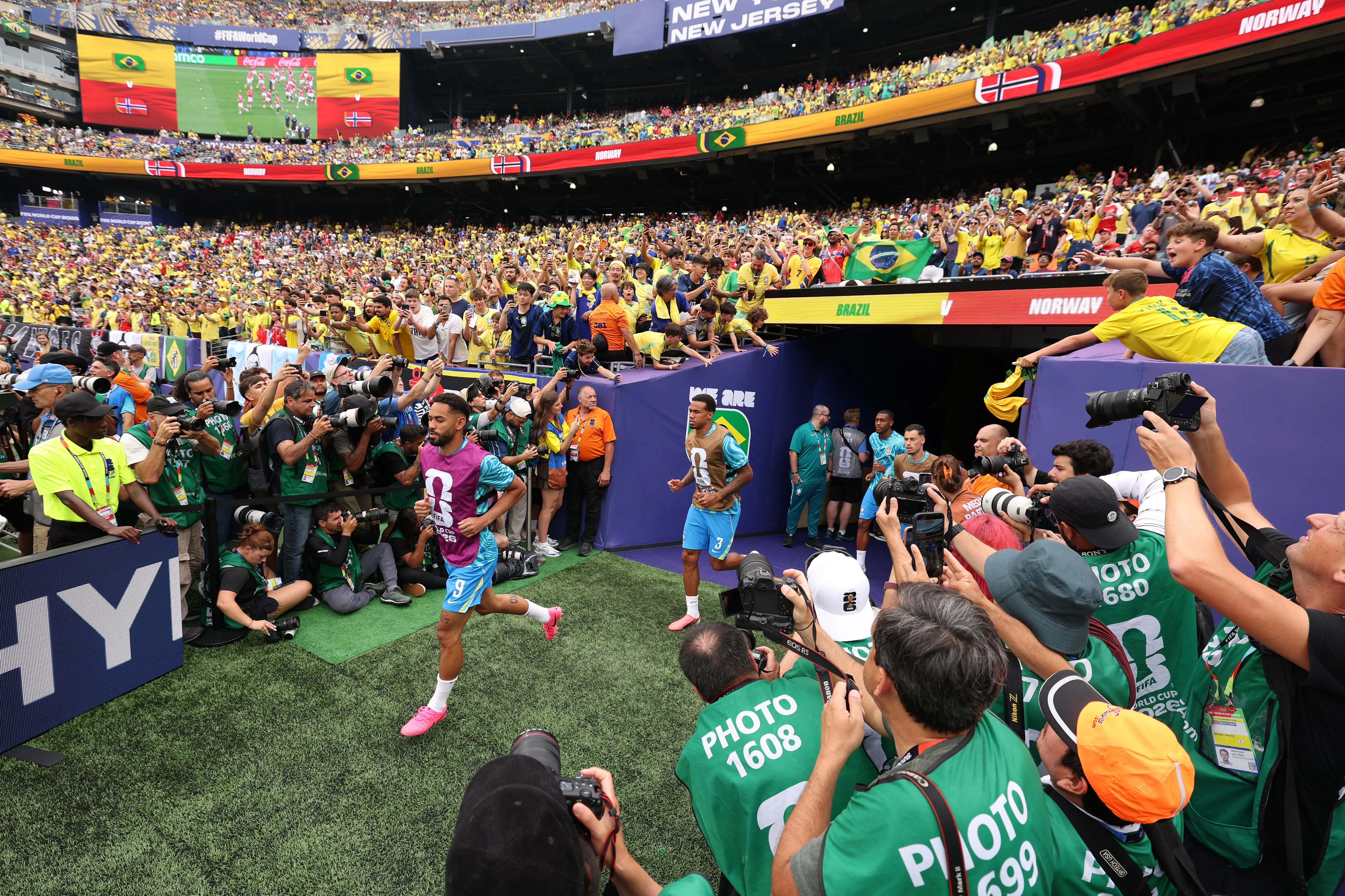 Brasil enfrenta a Noruega con el objetivo de seguir avanzando en Estados Unidos (Getty Images)