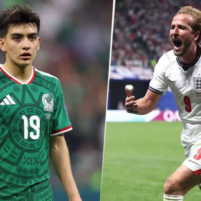 Las alineaciones de México vs. Inglaterra por el Mundial 2026