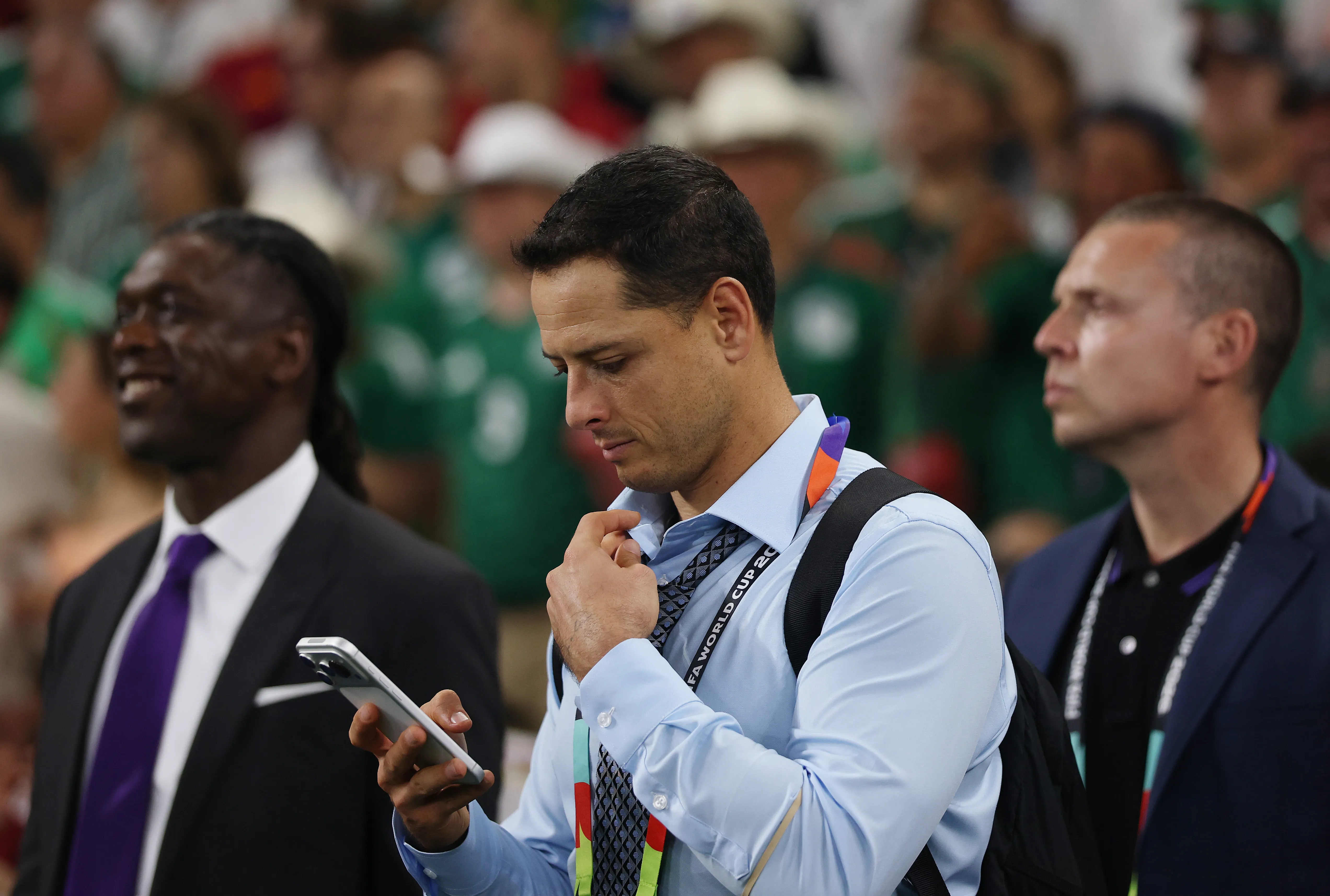 Chicharito Hernández, presente en Países Bajos vs. Marruecos en Monterrey (Getty Images)