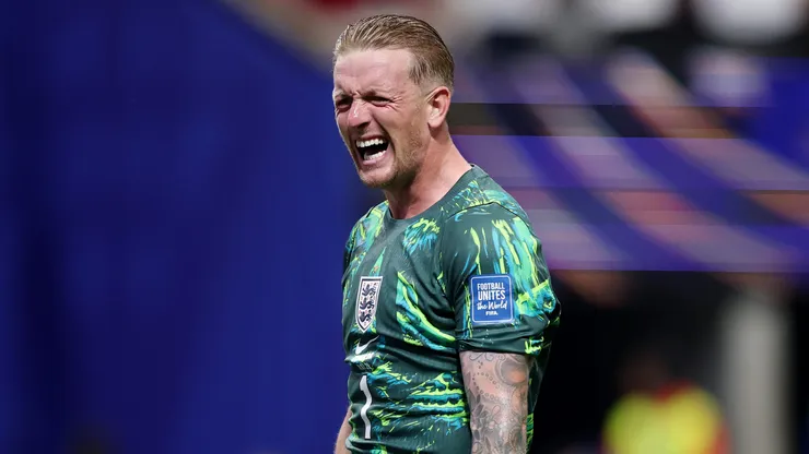 Jordan Pickford, el dueño del arco británico.