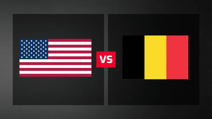 Estados Unidos y Bélgica se enfrentan por los octavos de final