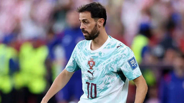Bernardo Silva jugó contra Croacia en 16avos de final