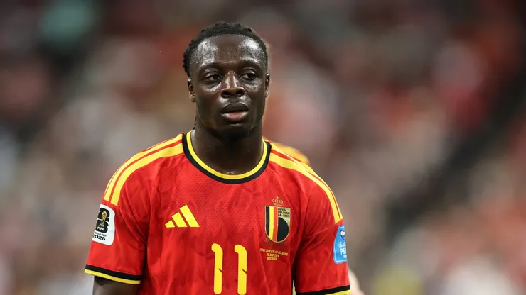 Doku suplente ante Estados Unidos en el Mundial.