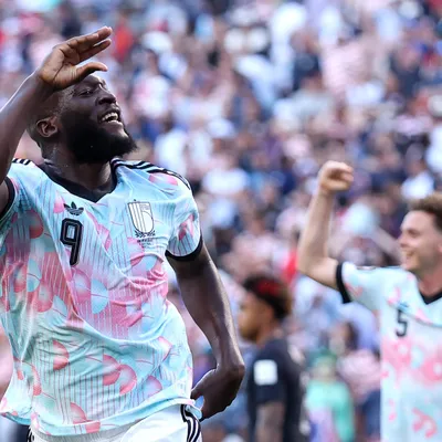 Romelu Lukaku y Bélgica se burlan de Trump
