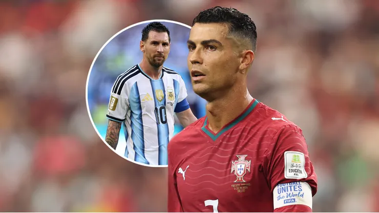 Cristiano Ronaldo sigue por encima de Lionel Messi en cantidad de goles oficiales en sus carreras