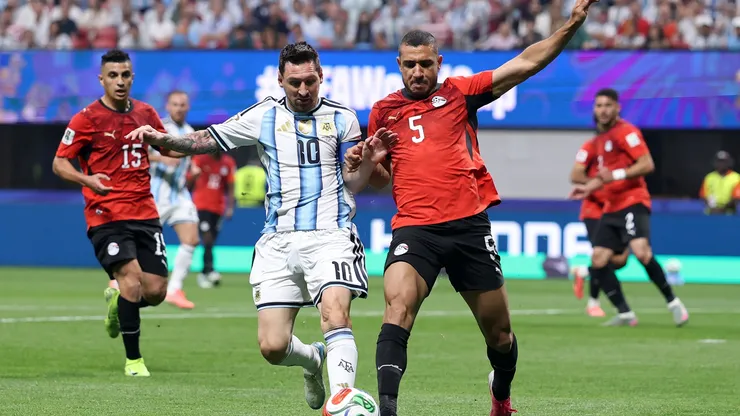 Argentina se enfrenta a Egipto.