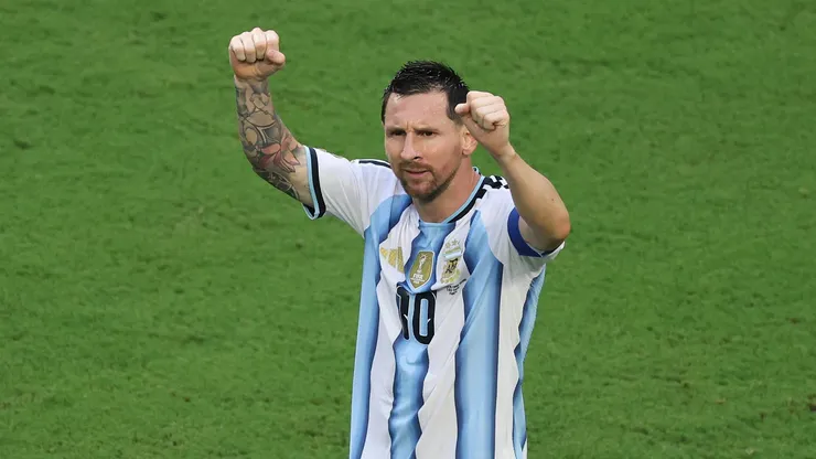 Lionel Messi convirtió ante Egipto