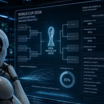 La IA predijo los 4 ganadores de cuartos de final del Mundial 2026: su pronóstico definitivo