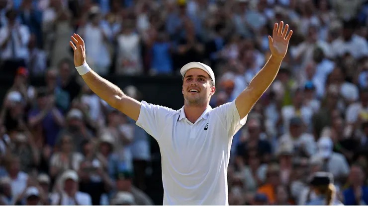 Arthur Fery está haciendo historia en Wimbledon.